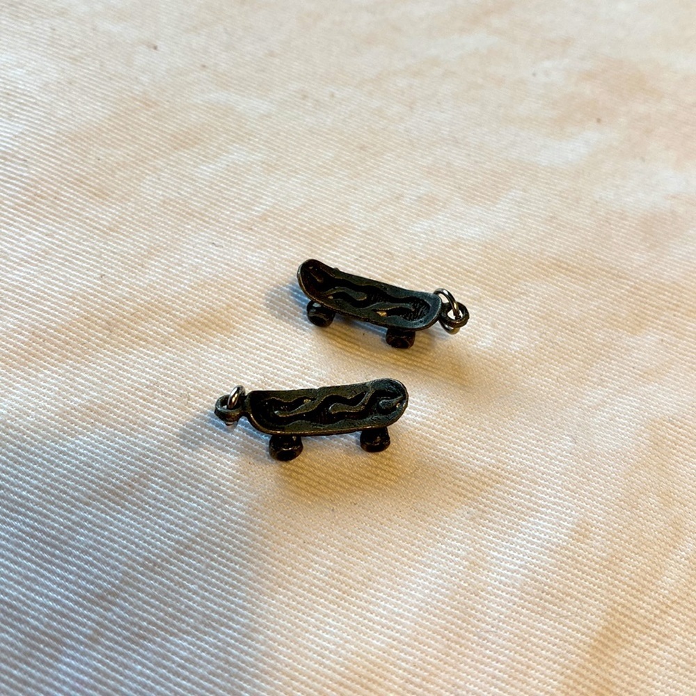 Skateboard Necklace Pendants